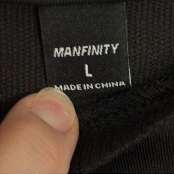 Manfinity | Men’s Black “It’s never luck. It’s always God” Faith T-shirt Size L - Picture 11 of 12